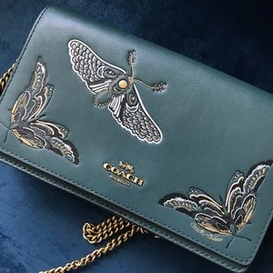 Coach Evergreen Callie Clutch Tattoo x Chelsea